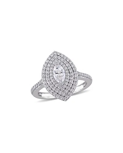 Rina Limor 14k 1.00 Ct. Tw. Diamond Triple Halo Ring