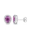 Rina Limor 14k 1.02 Ct. Tw. Purple Sapphire Earrings