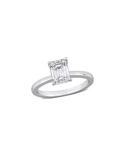 Rina Limor 14k 1.10 Ct. Tw. Diamond Solitaire Ring In Metallic