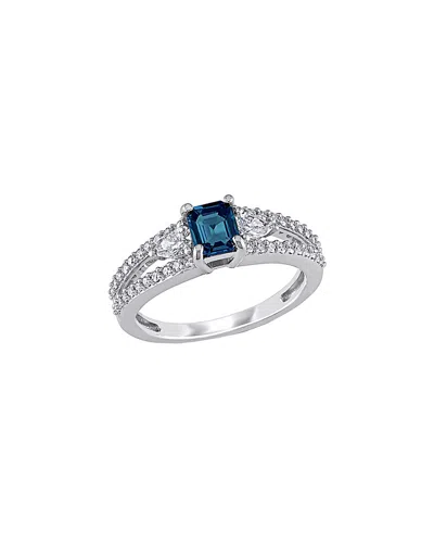 RINA LIMOR RINA LIMOR 14K 1.18 CT. TW. DIAMOND & SAPPHIRE RING