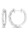 Rina Limor 14k 1.30 Ct. Tw. Diamond Clip-on Hoops
