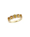 Rina Limor 14k 1.31 Ct. Tw. Diamond & Citrine Ring