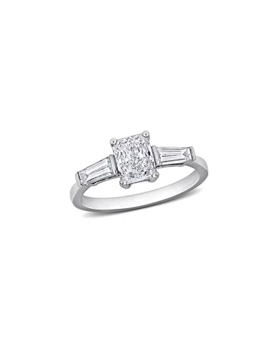 Rina Limor 14k 1.51 Ct. Tw. Diamond Three-stone Ring In Metallic