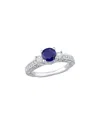 Rina Limor 14k 1.60 Ct. Tw. Diamond & Sapphire Ring