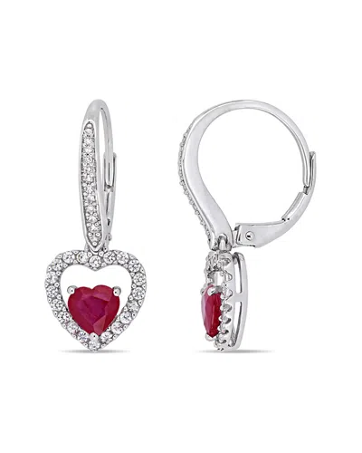 Rina Limor 14k 1.64 Ct. Tw. Diamond & Gemstone Earrings