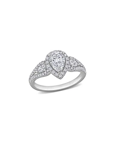 Rina Limor 14k 1.73 Ct. Tw. Diamond Ring In Silver
