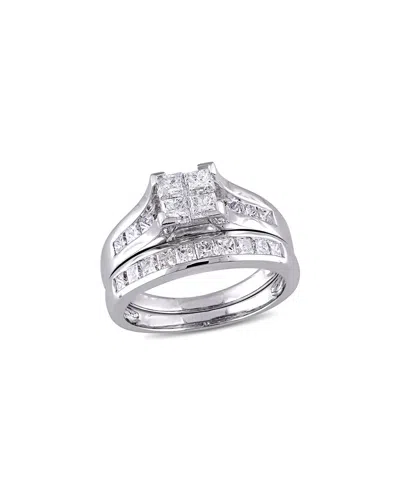 Rina Limor 14k 1.99 Ct. Tw. Diamond Ring In Silver