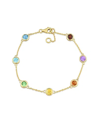 Rina Limor 14k 2.02 Ct. Tw. Gemstone Bracelet