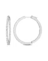 Rina Limor 14k 2.08 Ct. Tw. Diamond Inside-out Hoops