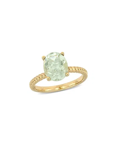 Rina Limor 14k 2.32 Ct. Tw. Green Amethyst Ring