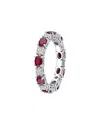 Rina Limor 14k 2.43 Ct. Tw. Diamond & Ruby Ring