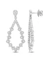 Rina Limor 14k 2.49 Ct. Tw. Diamond Dangle Drop Earrings