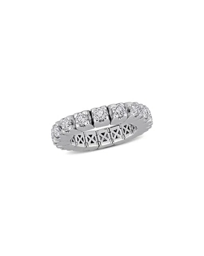 Rina Limor 14k 2.64 Ct. Tw. Diamond Eternity Band Ring In Metallic