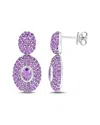 Rina Limor 14k 2.72 Ct. Tw. Rose De France Dangle Earrings