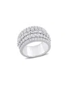 Rina Limor 14k 2.86 Ct. Tw. Diamond Semi-eternity Ring