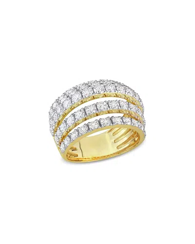 Rina Limor 14k 3.10 Ct. Tw. Diamond Coil Ring In Gold