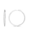 Rina Limor 14k 3.30 Ct. Tw. Diamond Hoops