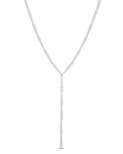 Rina Limor 14k 3.65 Ct. Tw. Diamond Lariat Necklace In White