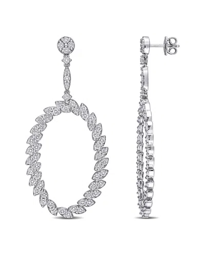 Rina Limor 14k 5.23 Ct. Tw. Diamond Dangle Earrings In Metallic