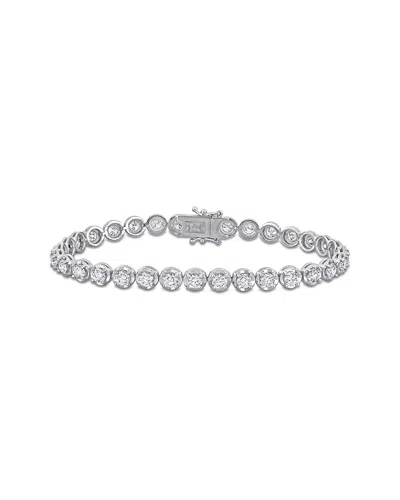 Rina Limor 14k 6.00 Ct. Tw. Diamond Tennis Bracelet In White