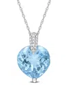 Rina Limor 14k 7.08 Ct. Tw. Blue Topaz Sky Pendant