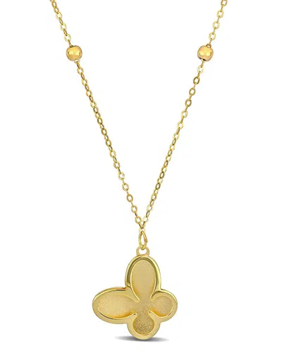 Rina Limor 14k Butterfly Necklace In Gold
