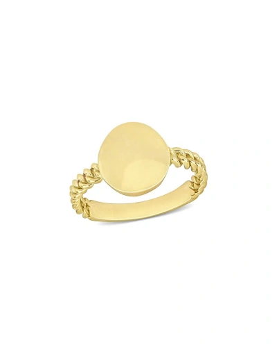 Rina Limor 14k Disc Ring In Gold