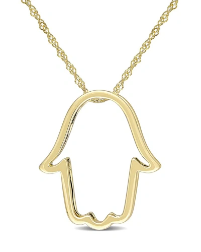 Rina Limor 14k Hamsa Pendant In Gold