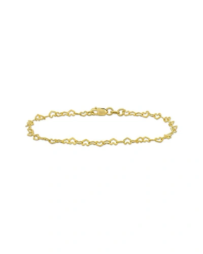 Rina Limor 14k Heart Bracelet In Gold