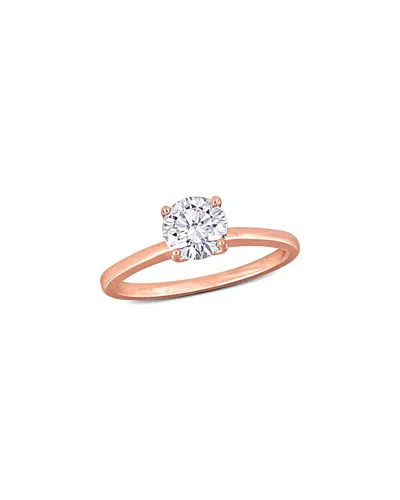 Rina Limor 14k Rose Gold 0.92 Ct. Tw. Diamond Solitaire Ring In Metallic