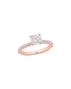 Rina Limor 14k Rose Gold 1.31 Ct. Tw. Diamond Ring