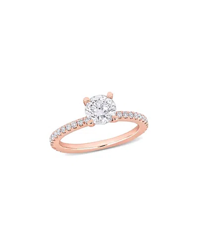 Rina Limor 14k Rose Gold 1.31 Ct. Tw. Diamond Ring