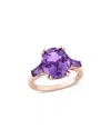Rina Limor 14k Rose Gold 4.40 Ct. Tw. Gemstone Ring