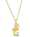 Rina Limor 14k Seahorse Necklace