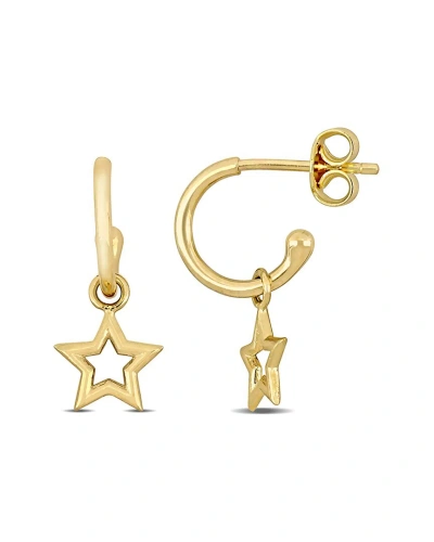 Rina Limor 14k Star Earrings In Gold