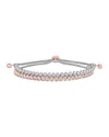 Rina Limor 14k Two-tone 0.95 Ct. Tw. Diamond Bracelet