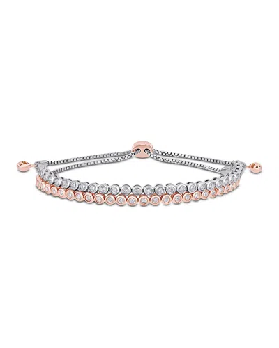 Rina Limor 14k Two-tone 0.95 Ct. Tw. Diamond Bracelet