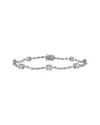 Rina Limor 14k White Gold 0.83 Ct. Tw. Diamond Station Bangle Bracelet