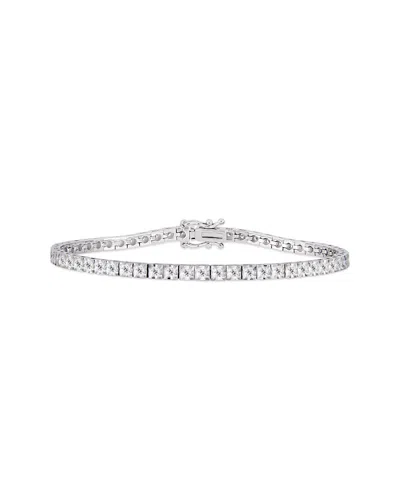Rina Limor 18k 0.58 Ct. Tw. Diamond Tennis Bracelet In Metallic