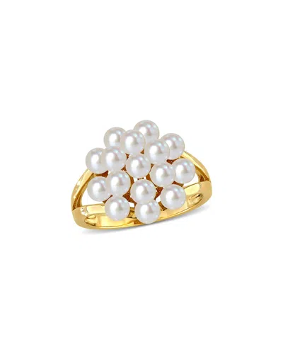 Rina Limor 3.5-4mm Freshwater Cultured Pearl Cluster Ring In In Gold
