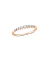 Rina Limor Millennial Bridal 14k Rose Gold 0.21 Ct. Tw. Diamond Ring