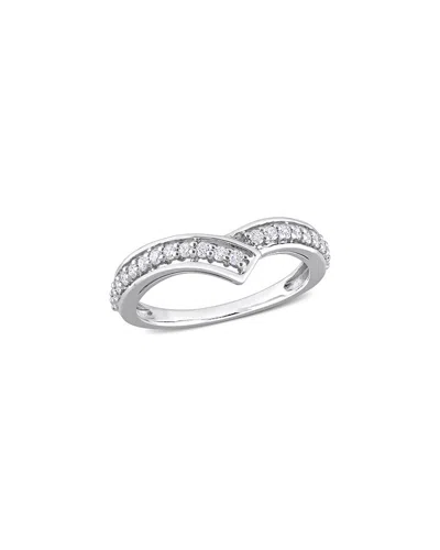 Rina Limor Platinum 0.32 Ct. Tw. Diamond Chevron Ring