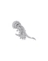 Rina Limor Platinum 4.70 Ct. Tw. Diamond Peacock Brooch