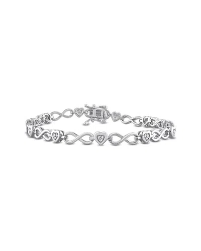 Rina Limor Silver 0.17 Ct. Tw. Diamond Bracelet