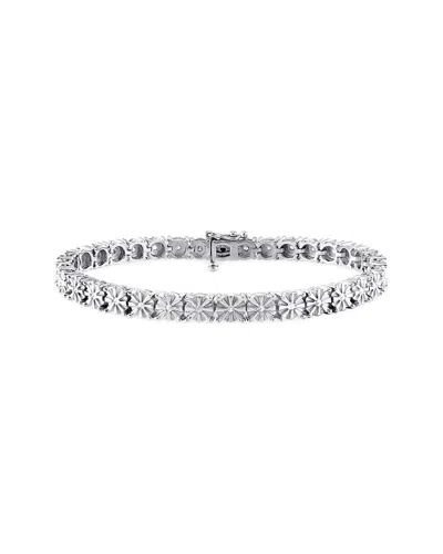 Rina Limor Silver 0.49 Ct. Tw. Diamond Bracelet In Metallic