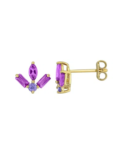 Rina Limor Silver 0.84 Ct. Tw. Amethyst In Purple