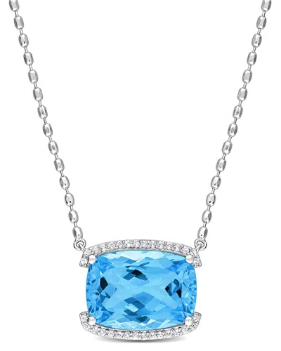 Rina Limor Silver 13.64 Ct. Tw. Gemstone Pendant