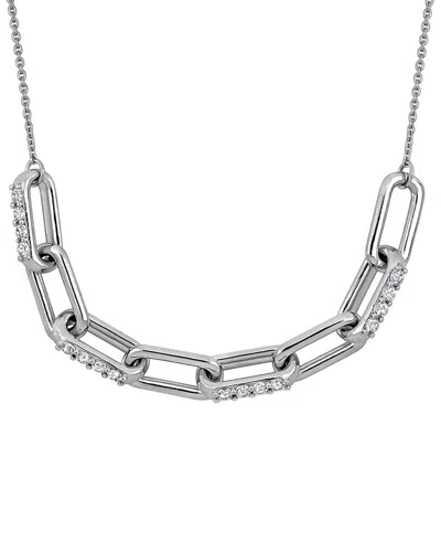 Rina Limor Silver 1.44 Ct. Tw. Lab-grown Sapphire Necklace