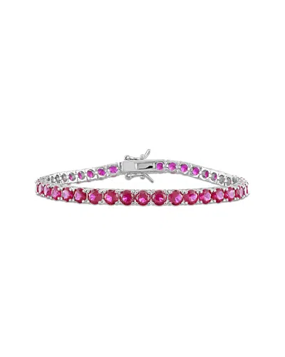 RINA LIMOR RINA LIMOR SILVER 14.50 CT. TW. LAB-GROWN RUBY BRACELET