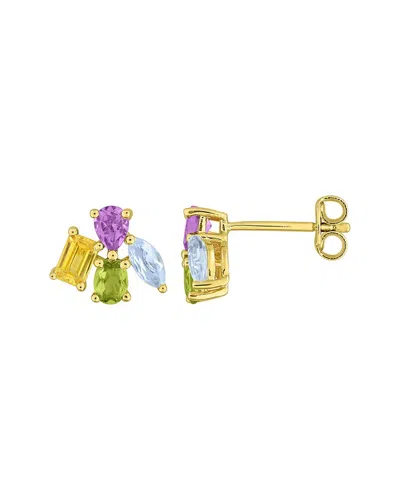 Rina Limor Silver 1.48 Ct. Tw. Amethyst In Gold